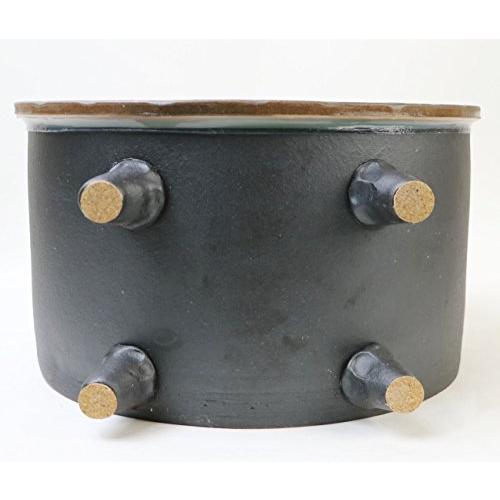 信楽焼 陶器水槽丸（大）型 水槽 すいそう スイソウ 陶器 金魚鉢 水鉢 陶器 su-0182