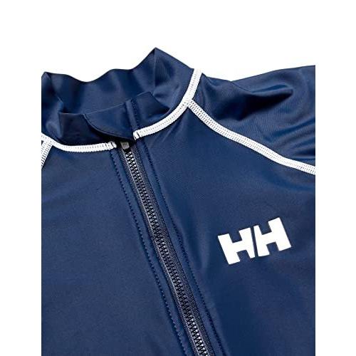 Hh S L K ラッシュガード ヘリーハンセン Full Zip 110 ヘリーブルー キッズ Rashguard トップス メンズ お買い得モデル Ahmedmostafa Us