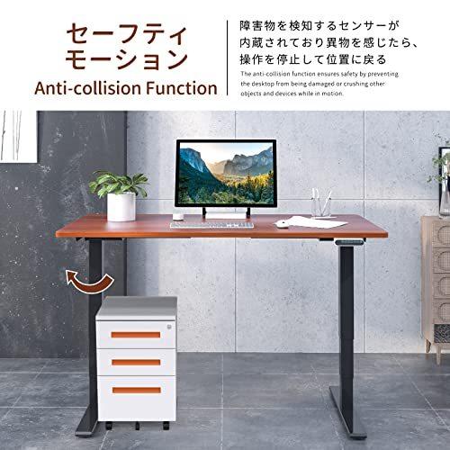 SANODESK 電動式昇降デスク EC5（天板別売り） メモリ機能付き 障害物 