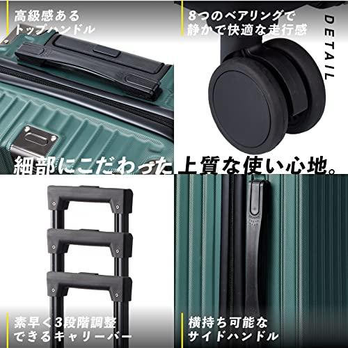 [C.jutro] スーツケース キャリーケース 【日本企業企画】 機内持ち込み キャリーバッグ ファスナータイプ TSAロ? 