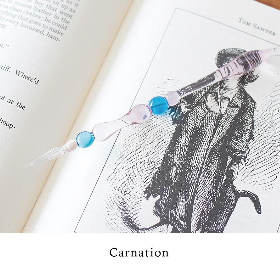 イタリア製 Gioielleria ムラーノグラス ガラスペン インクセット 硝子