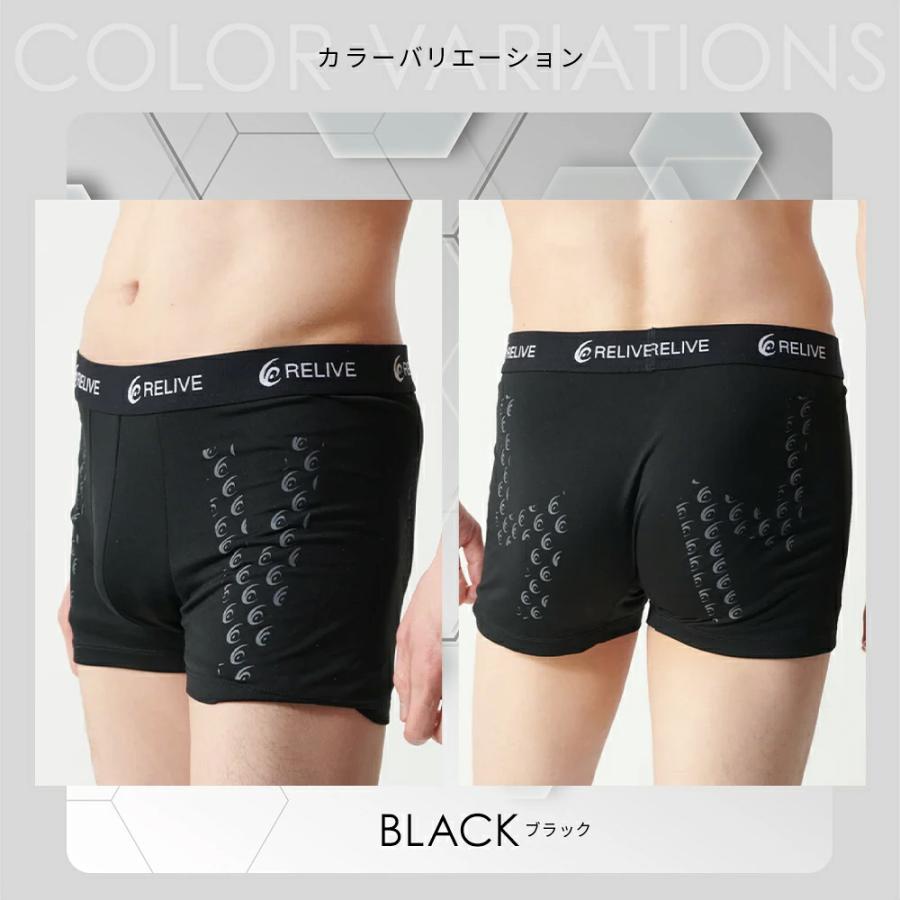 RELIVE（リライブ） 公式 リライブパンツ ボクサーパンツ 前閉じ 男性