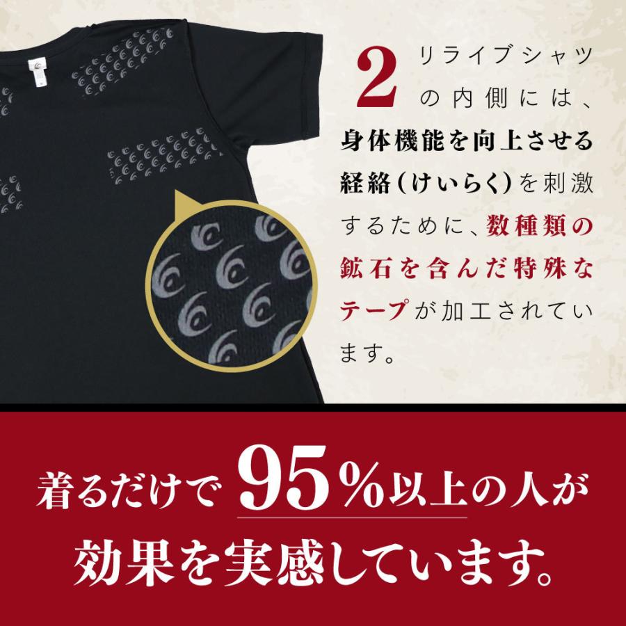 リライブシャツ 特許取得 トレーニングウェア パワーシャツ 介護ユニフォーム 介護服 男女兼用 機能性シャツ リカバリーウェア リカバリーウエア｜reliveshirt｜05