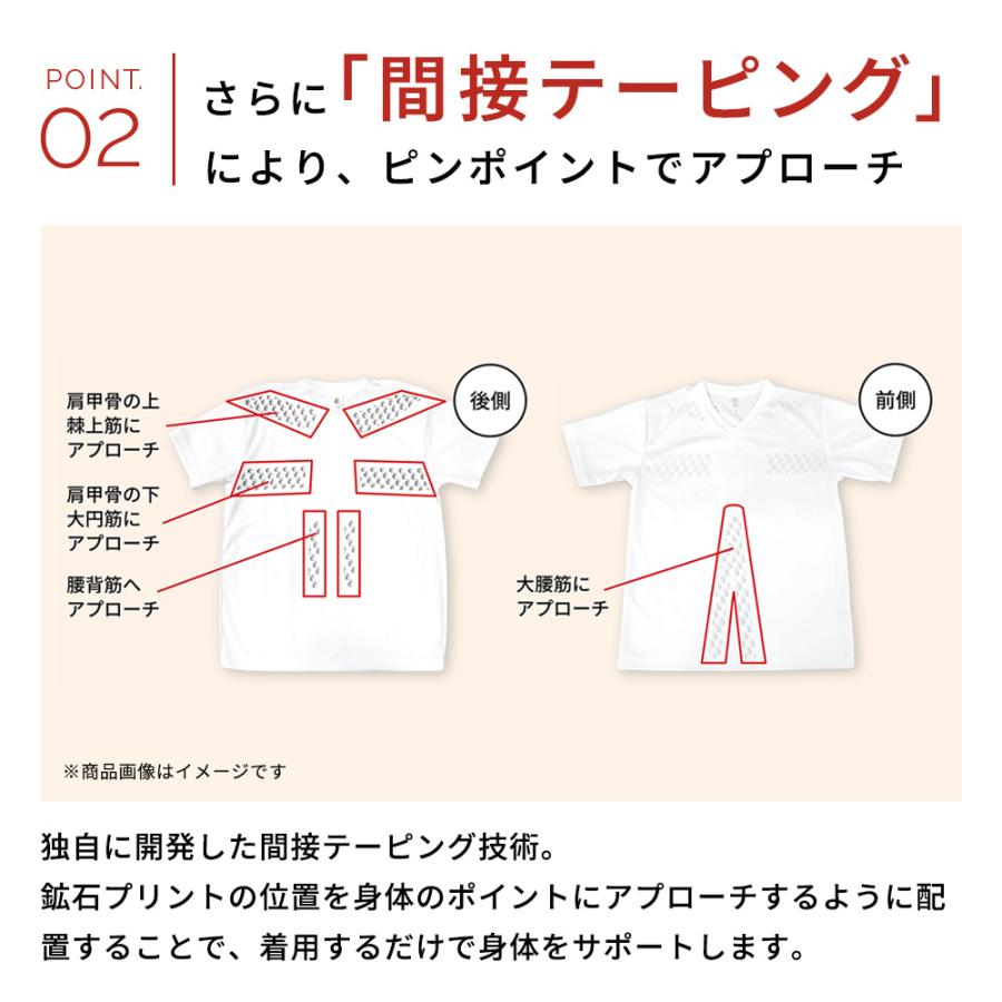 【公式】リライブシャツコア 丸首 リカバリーウェア メンズ レディース ユニセックス 男女兼用 特許取得 介護士 介護服 作業服 機能性シャツ リカバリーウエアの画像