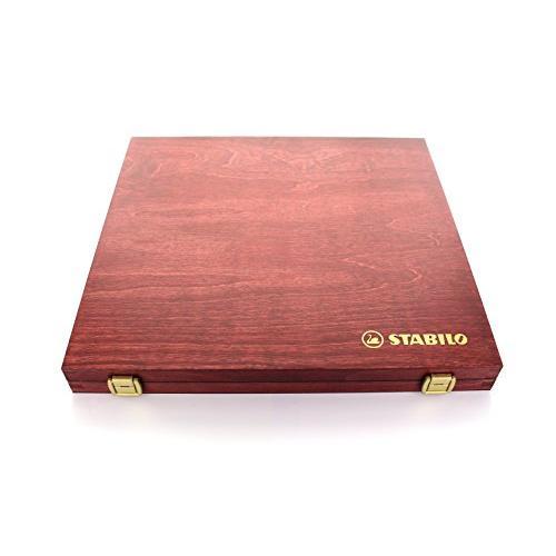 SALE／83%OFF】スタビロ 水彩色鉛筆 カーブオテロ ウッドケース 60色