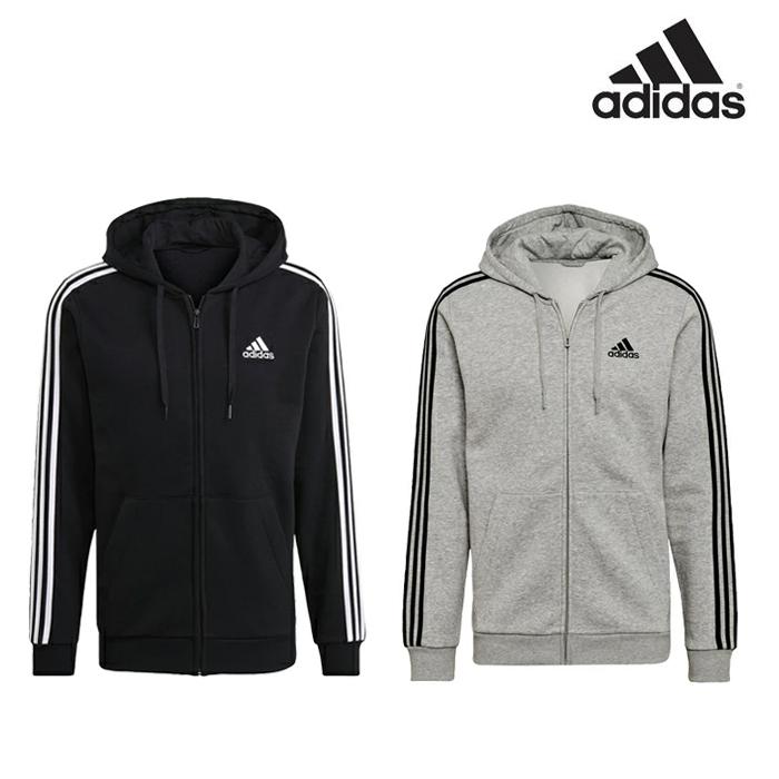 adidas（アディダス） メンズ エッセンシャルズ 裏起毛 FZスウェット