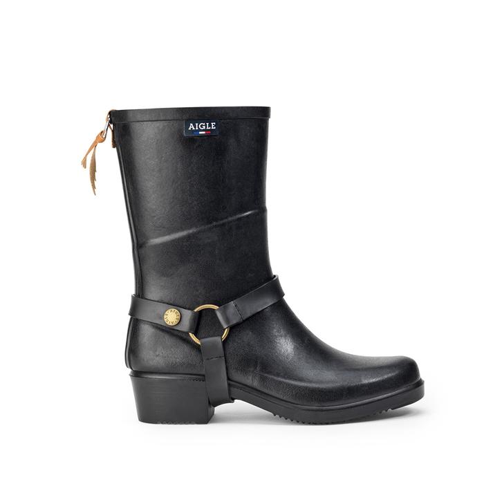 AIGLE ミスジュリー　ラバーブーツ　レインブーツ　黒 セール】 ミスジュリー ラバーブーツ （レインシューズ）｜AIGLE