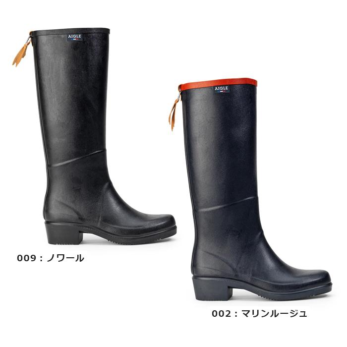 ブ。　AIGLE ブラック レインブーツ フランス製　ミスジュリエット セール】 ミスジュリエット ボッティロン ラバーブーツ （レイン