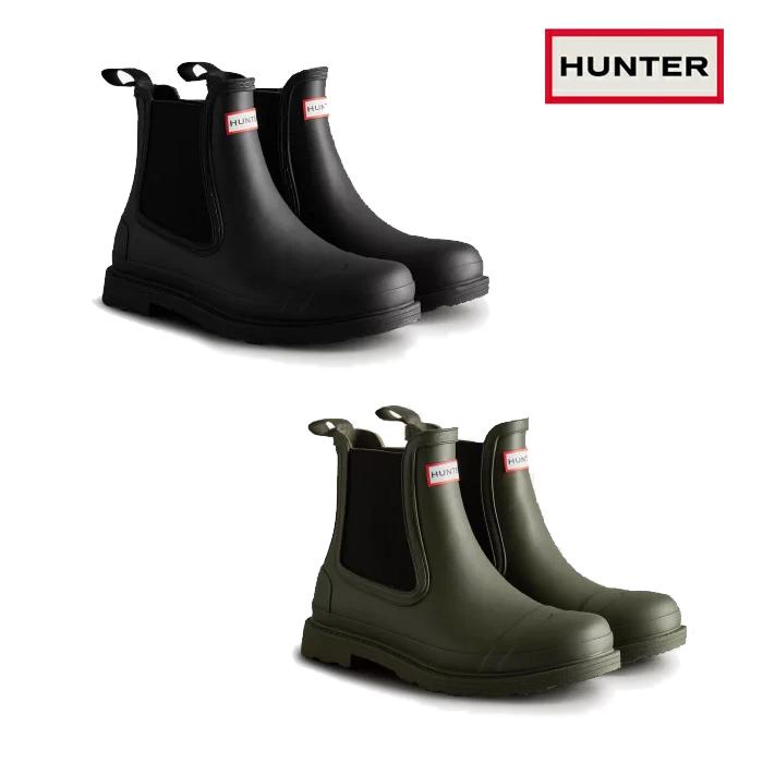 HUNTER（ハンター） メンズ コマンド チェルシー ブーツ MFS9016RMA