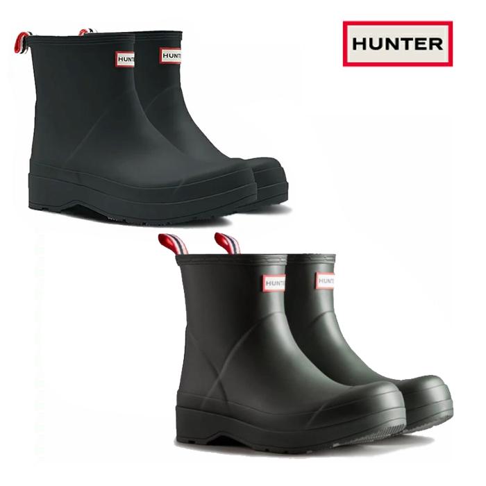 HUNTER（ハンター） レインブーツ メンズ オリジナル ショート プレイ