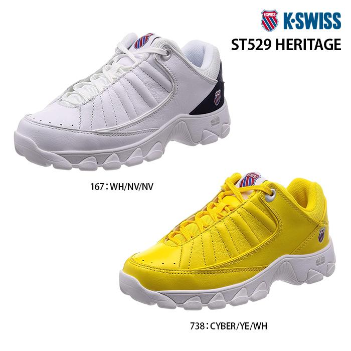 希少 美品 K-SWISS ケースイス テニス スニーカー ヘリテージ 29cm K-SWISS ケースイス レディース スニーカー ST529 ヘリテージ