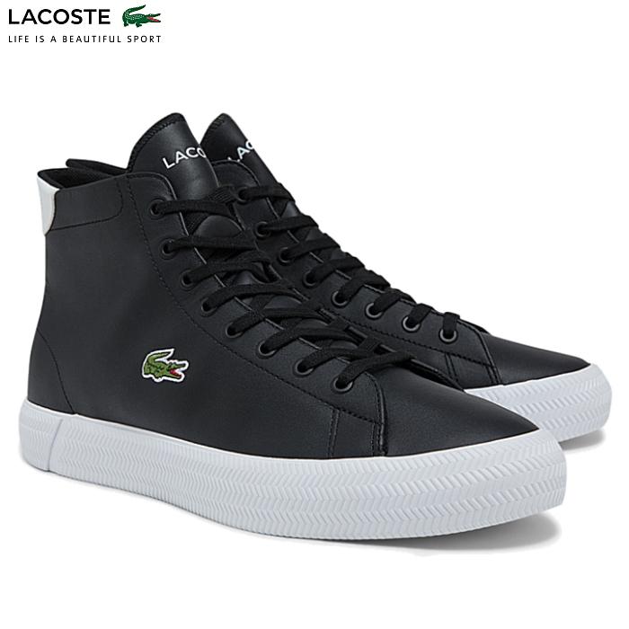 LACOSTE ラコステ メンズ ミッドカット スニーカー グリップ