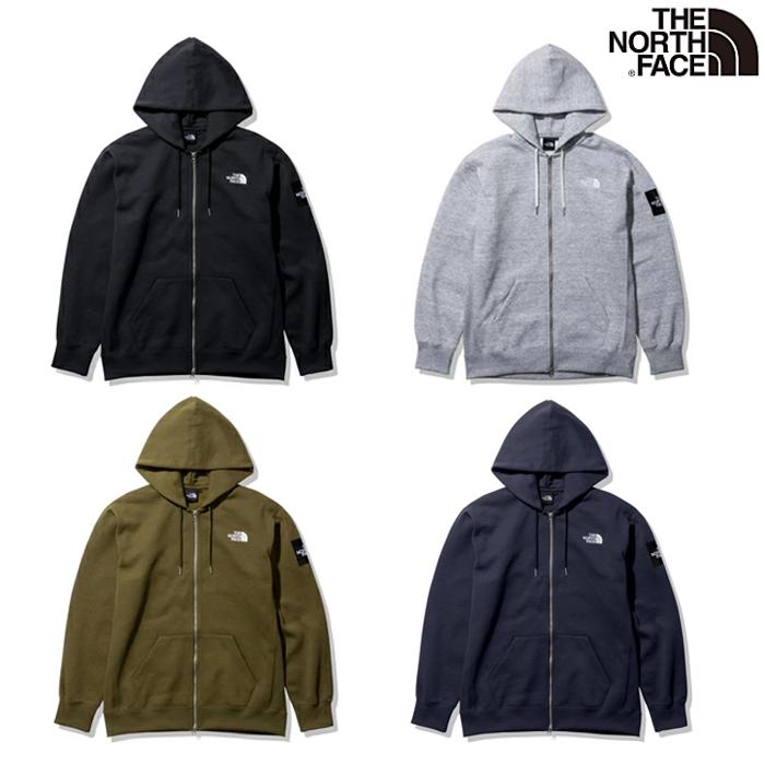 ノースフェイス NT62132 スクエアロゴフルジップ パーカー THE NORTH FACE（ザ ノースフェイス） THE NORTH FACE NT62132 Square