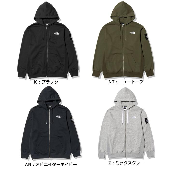 THE NORTH FACE（ザ ノースフェイス） メンズ スクエアロゴフルジップ