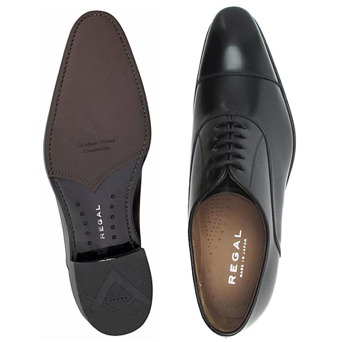 リーガル REGAL 315R 靴 メンズ ストレートチップ ビジネスシューズ business shoes 黒｜reload-ys｜03