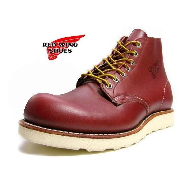 RED WING 8166 レッドウィング メンズ ブーツ 6インチ プレーン 赤茶 レッドウイング セール 正規品 :rw-8166-r