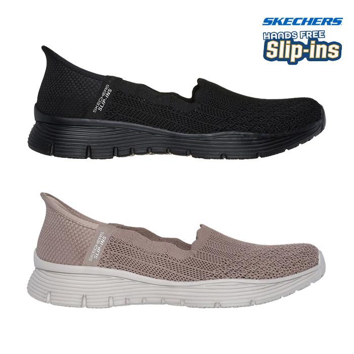 スケッチャーズ SKECHERS スリップインズ シーガー ビリーブ イット 158980 レディース ブラック トープ の商品画像