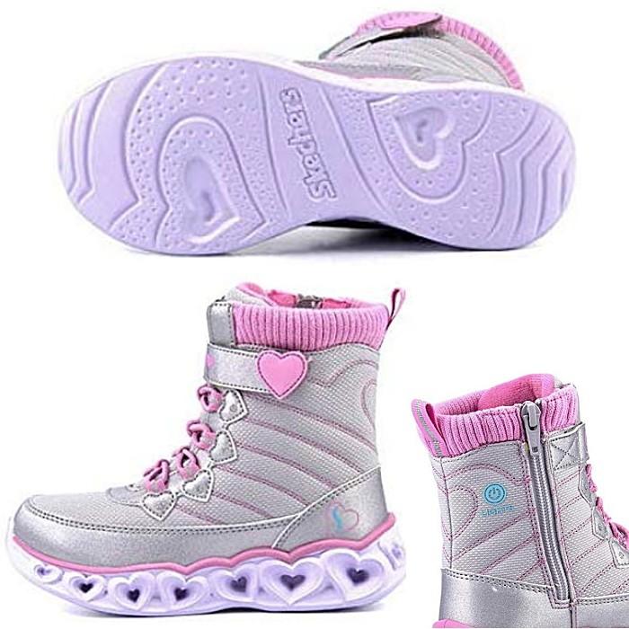 【新品♡】SKECHERS  スケッチャーズ　光る靴　キッズ　ブーツ　23cm SKECHERS 光る靴 スケッチャーズ キッズ スニーカー シャーク