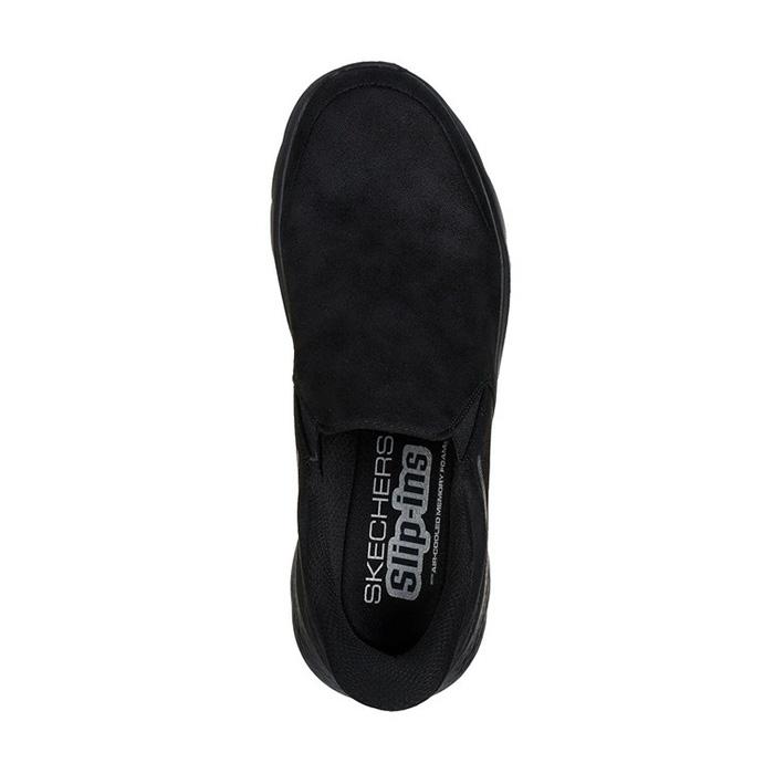 値下げ　ウルフズヘッドロゴ刻印　70mm 黒 SKECHERS（スケッチャーズ） スリップインズ GO WALK FLEX 216334