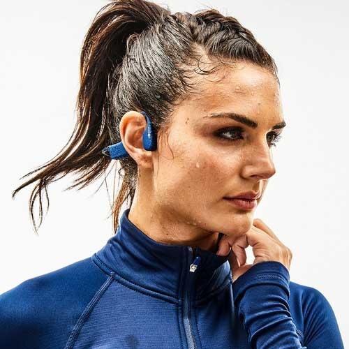 新品Aftershokz 骨伝導ワイヤレスヘッドホン AFT EP 000017 Shokz Xtrainerz AFT-EP-000017 [4GB サファイアブルー] 価格