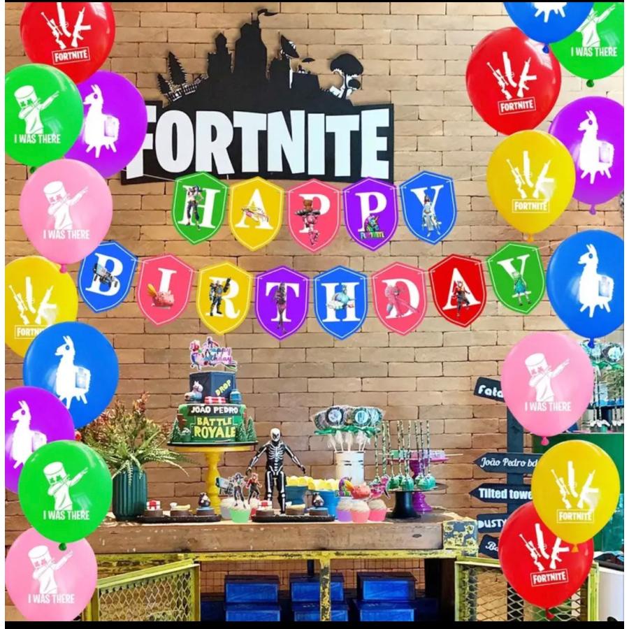 即納 Fortnite フォー トナイト ゲーム キャラクター バルーン 装飾 ガーランド 壁 飾り ハロウィングッズ 誕生日 パーティー 飾り付け R0500 Re Load 通販 Yahoo ショッピング
