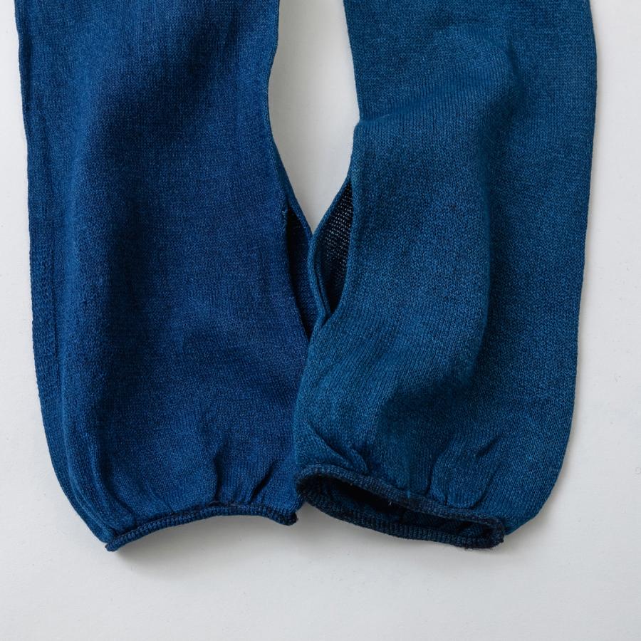 天然藍染アームカバー/ aiamu 奈良 靴下 日本製 創喜 ソウキ メンズ レディース ギフト プレゼント 藍染 吉野 和紙 綿 環境にやさしい 本藍 手染め |  | 11