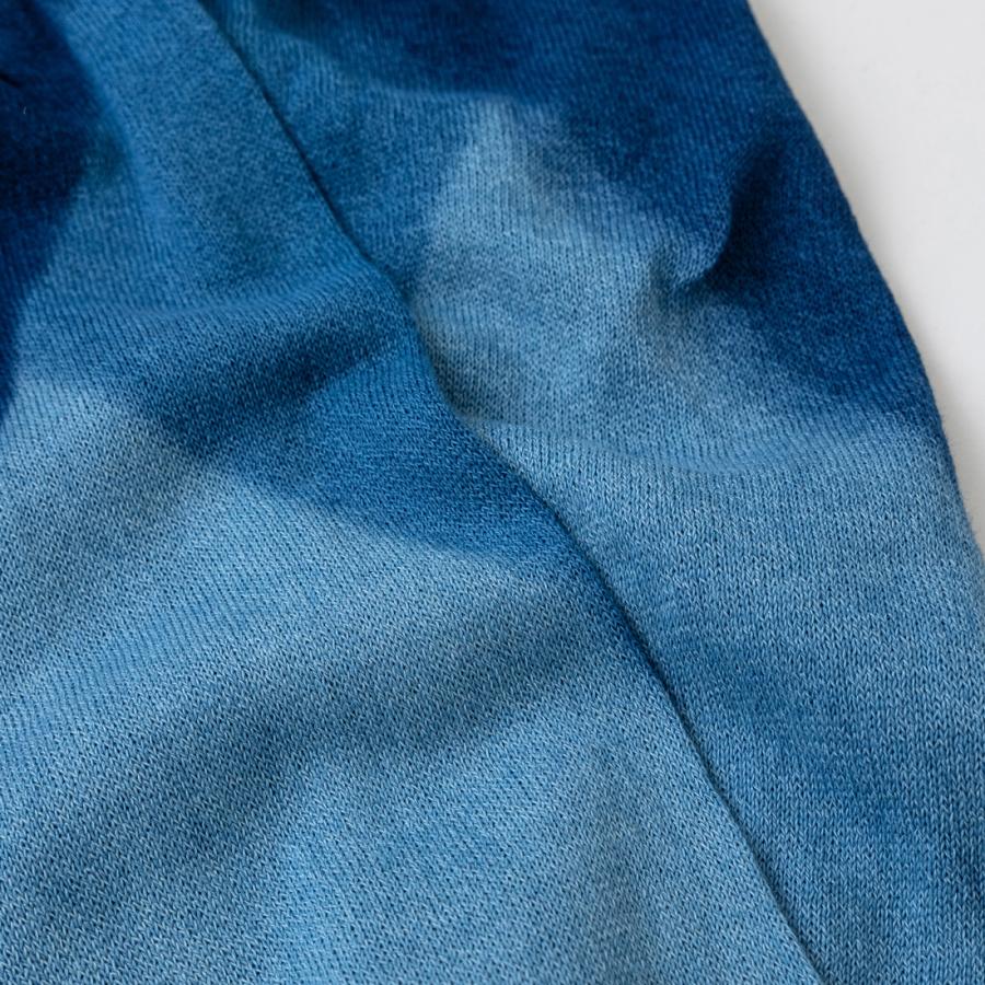 天然藍染アームカバー/ aiamu 奈良 靴下 日本製 創喜 ソウキ メンズ レディース ギフト プレゼント 藍染 吉野 和紙 綿 環境にやさしい 本藍 手染め |  | 09