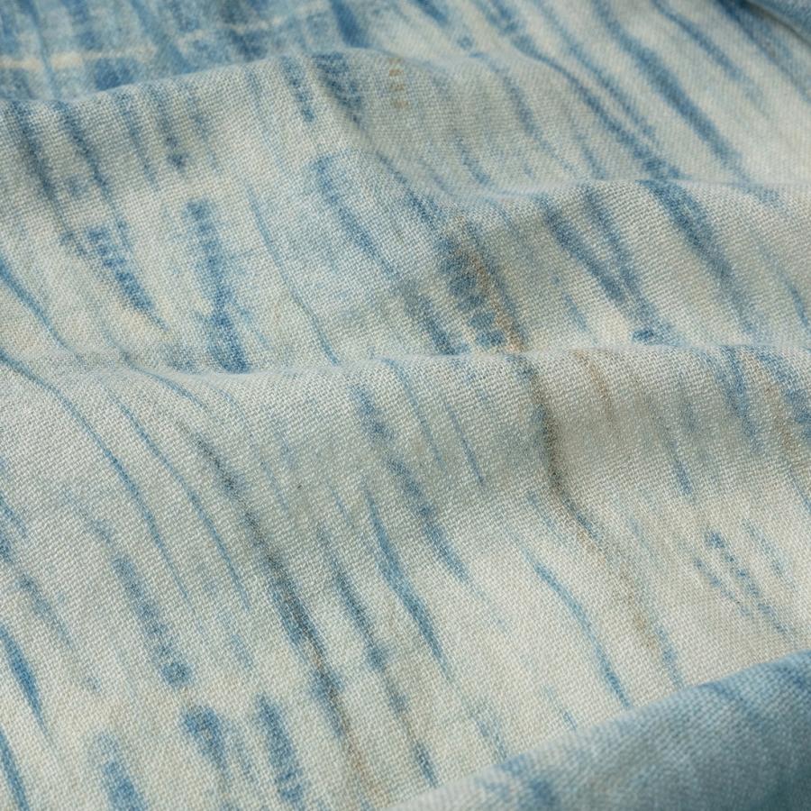 天然藍染スカーフ / aiamu 奈良 靴下 日本製 創喜 ソウキ メンズ レディース ギフト プレゼント 藍染 吉野 和紙 綿 天然藍 手染 |  | 06