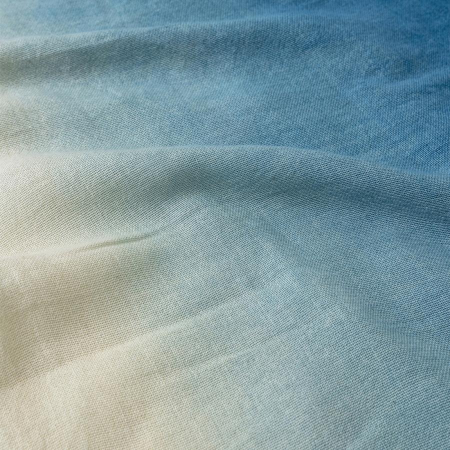 天然藍染スカーフ / aiamu 奈良 靴下 日本製 創喜 ソウキ メンズ レディース ギフト プレゼント 藍染 吉野 和紙 綿 天然藍 手染 |  | 07