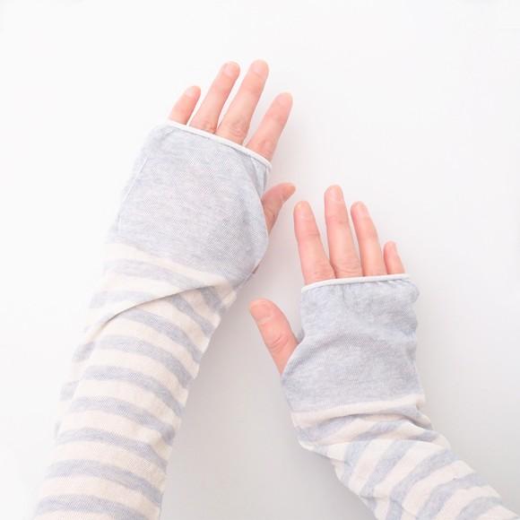 奈良 日本製 創喜 アームカバー UVカット ボタニカルダイ オーガニックコットン ギフト プレゼント UVカット 母の日 オーガニックコットン 接触冷感 二の腕 |  | 11