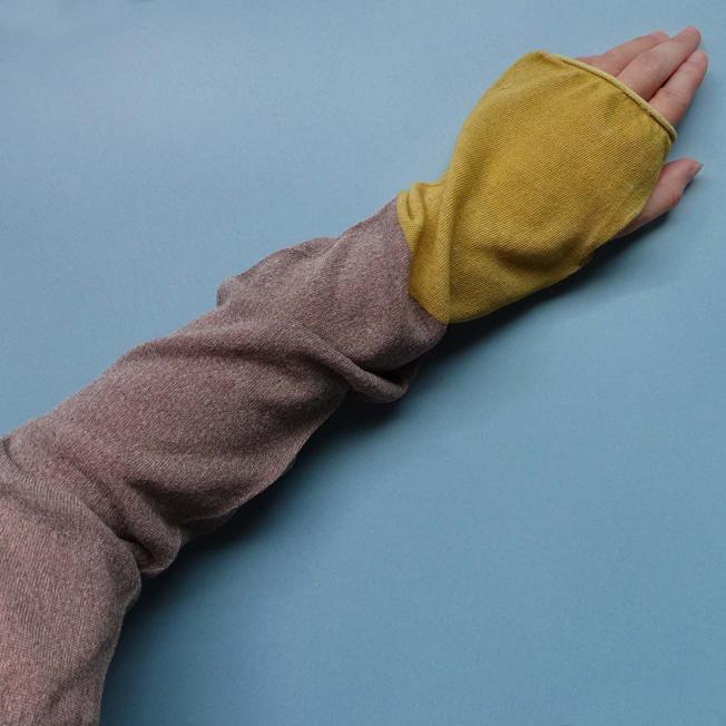 奈良 日本製 創喜 アームカバー 和紙 UVカット ひんやり冷感 コットン素材 ギフト UVカット 母の日 車 紫外線 二の腕 ロング 接触冷感 通気性 吸湿性 |  | 11