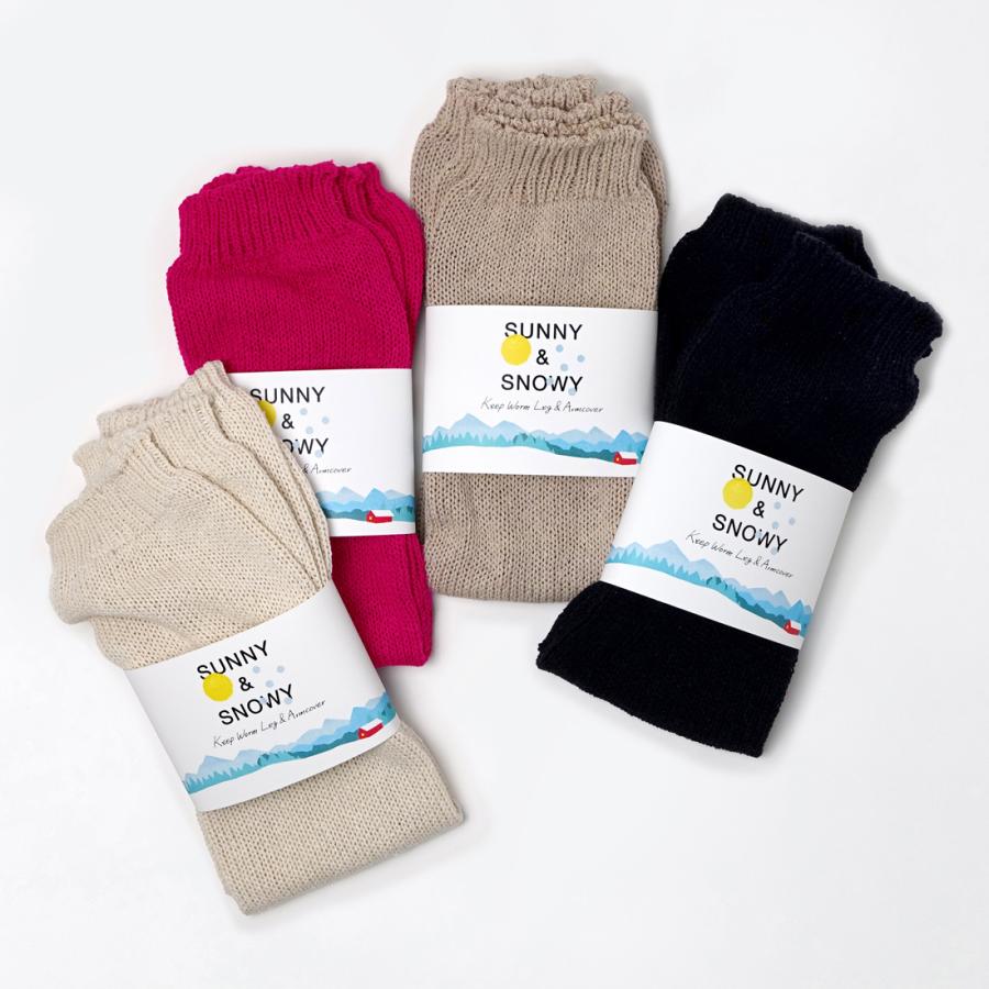 シルクアーム＆レッグウォーマー L / 奈良 日本製 創喜 ソウキ ロング 絹 メンズ レディース ギフト 保温 二の腕 カバー 可愛い ニット |  | 05