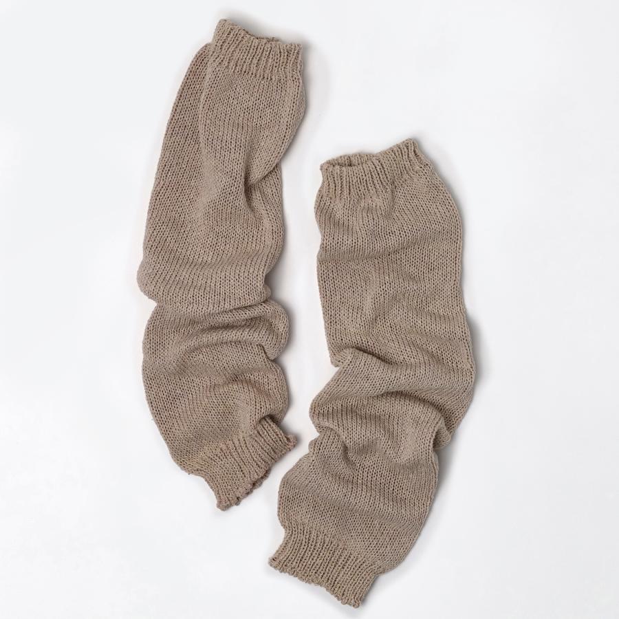 シルクアーム＆レッグウォーマー L / 奈良 日本製 創喜 ソウキ ロング 絹 メンズ レディース ギフト 保温 二の腕 カバー 可愛い ニット |  | 01