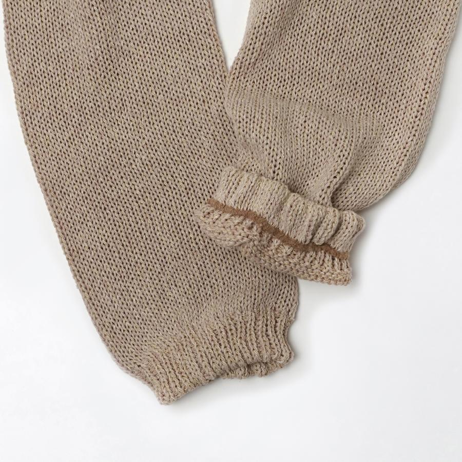 シルクアーム＆レッグウォーマー L / 奈良 日本製 創喜 ソウキ ロング 絹 メンズ レディース ギフト 保温 二の腕 カバー 可愛い ニット |  | 09