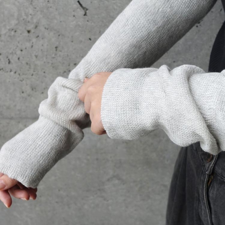 インサイドシルクのふんわりアーム＆レッグウォーマー / 奈良 日本製 創喜 ソウキ ロング 絹 メンズ レディース ギフト 保温 |  | 13