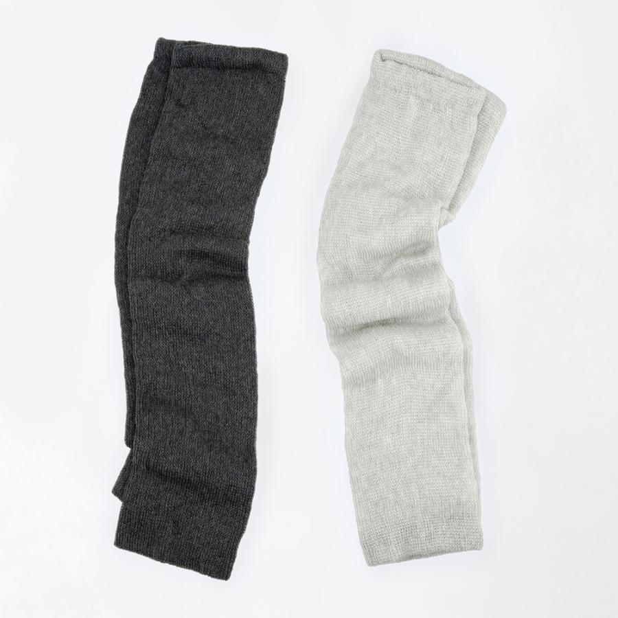 インサイドシルクのふんわりアーム＆レッグウォーマー / 奈良 日本製 創喜 ソウキ ロング 絹 メンズ レディース ギフト 保温 |  | 02