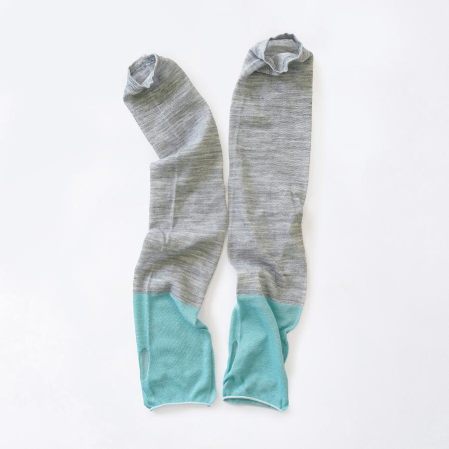 奈良 日本製 創喜 アームカバー 麻 UVカット ひんやり冷感 コットン素材 ギフト UVカット 母の日 車 紫外線 二の腕 ロング 接触冷感 通気性 吸湿性 |  | 05