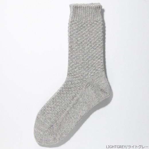 靴下 リサイクルコットン 鹿の子 スペックダイカラー |  | 08