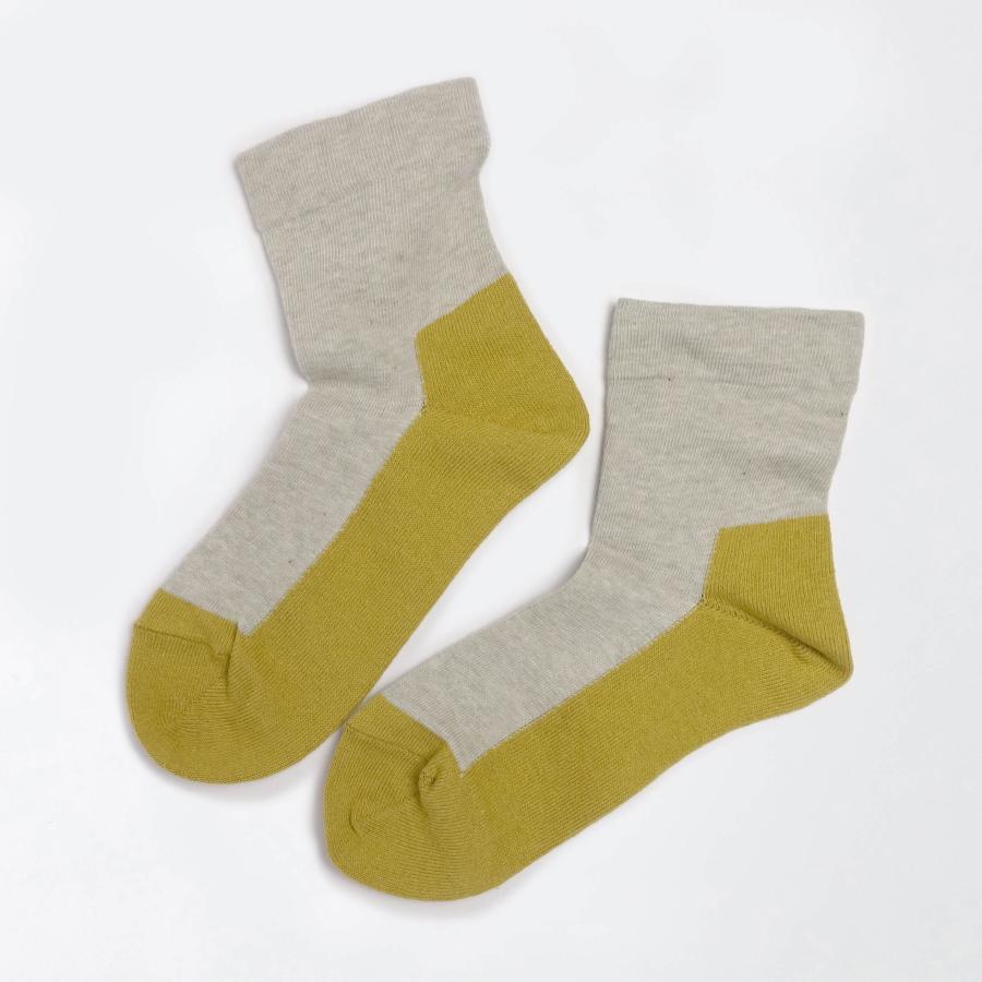 奈良 靴下 日本製 創喜 オーガニック コットン バンナー ボタニカルダイカラーメンズ レディース ギフト プレゼント オーガニックコットン 綿 ショート |  | 05