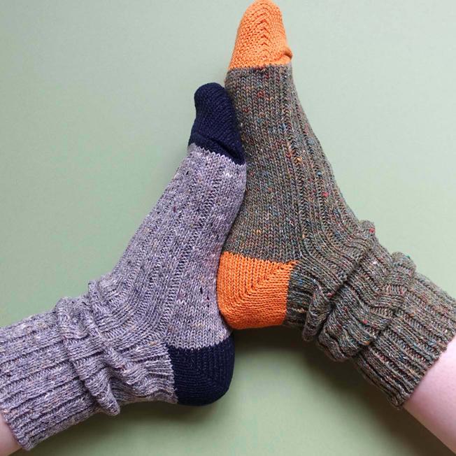 靴下 ジャズミックス リブクルー ミックスカラー |  | 17