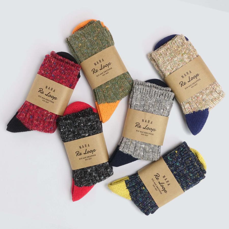 靴下 ジャズミックス リブクルー ミックスカラー |  | 07