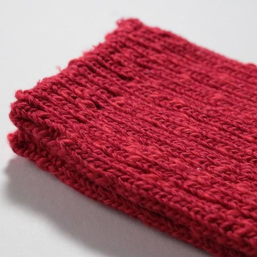 奈良 靴下 リサイクルコットン スラブミックス プレーンカラー 日本製 創喜 メンズ レディース ギフト プレゼント ローゲージ 綿 分厚い カジュアル かわいい |  | 01