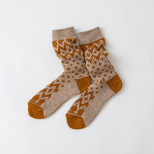 靴下 ノルディック ウールリブクルー |  | 02