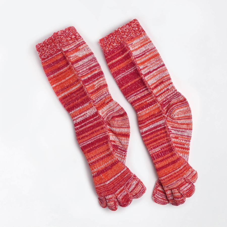 奈良 靴下 日本製 NATURAL HEMP 5フィンガー クルー 創喜 メンズ レディース ギフト 五本指 吸湿 耐水 耐久性 アウトドア 麻 ヘンプ ローゲージ アクティブ |  | 06