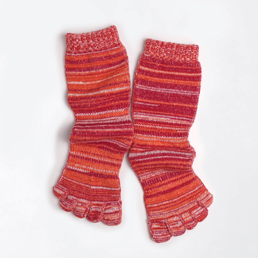 奈良 靴下 日本製 NATURAL HEMP 5フィンガー クルー 創喜 メンズ レディース ギフト 五本指 吸湿 耐水 耐久性 アウトドア 麻 ヘンプ ローゲージ アクティブ |  | 11