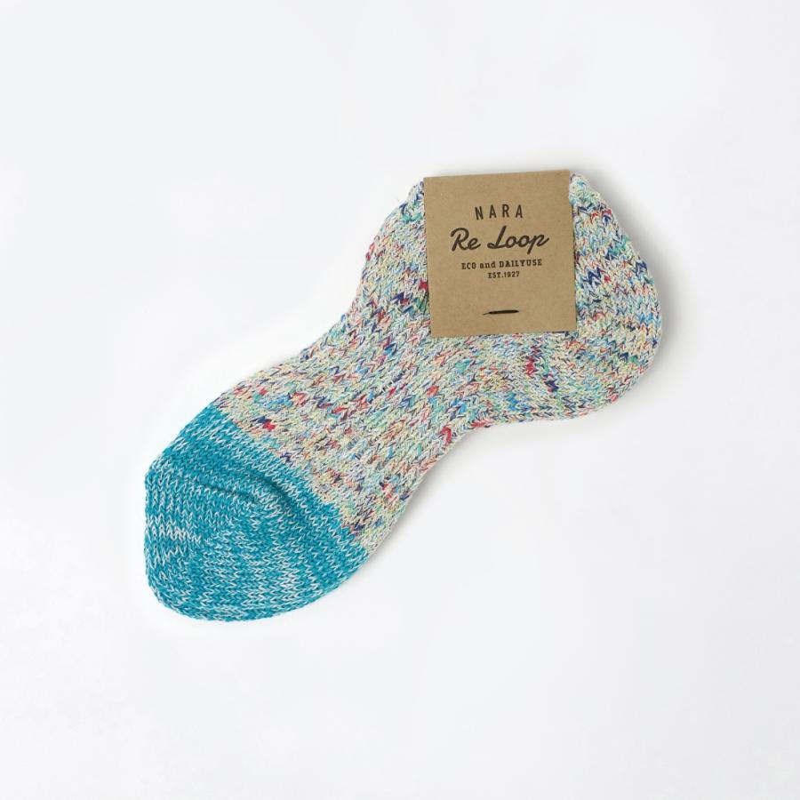 奈良 靴下 日本製 創喜 和紙MIX アンクレット バイカラー メンズ レディース ギフト プレゼント 吉野葛 綿 アンクル ポップ カラフル かわいい |  | 01