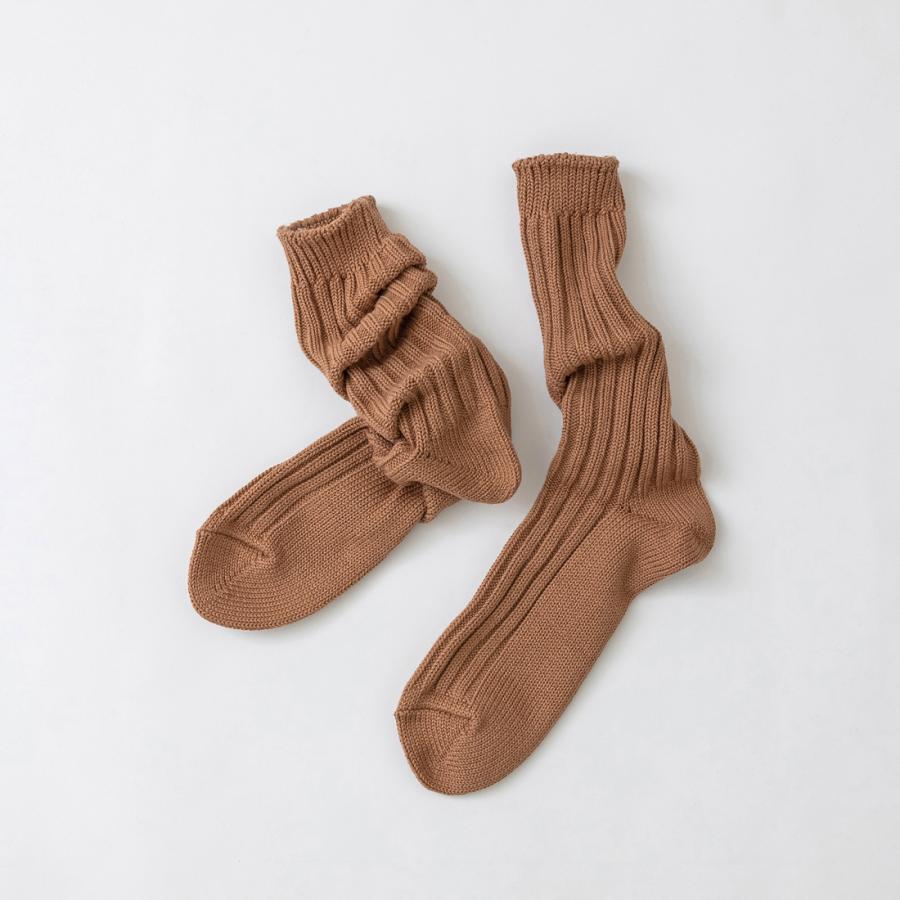 創喜 奈良 靴下 日本製 靴下 Puffy パフィ コットンリブクルー メンズ レディース ギフト 綿 リブ ローゲージ ふっくら ベーシック ノームコア |  | 17