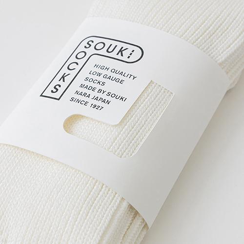 奈良 靴下 日本製 Menu No.03　SUVIN COTTON 創喜 メンズ レディース ギフト プレゼント フォーマル ビジネス 綿 コットン スビン リブ インド ローゲージ |  | 05