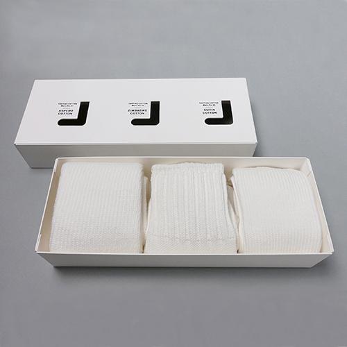 奈良 靴下 日本製 Tasting Cotton BOX 創喜 ギフト フォーマル ビジネス 綿 コットン スビン リブ インド ジンバブエ ペルー アンデス ローゲージ 3足セット |  | 08