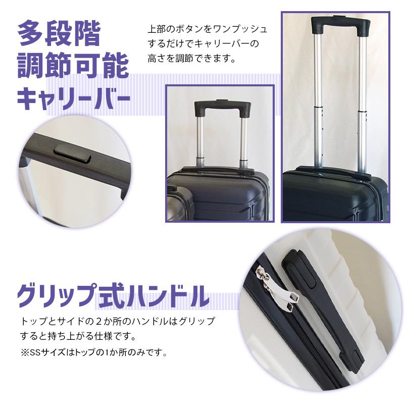 スーツケース 機内持ち込み SS サイズ 容量21L  suitcase キャリーバッグ キャリーケース 軽量 重さ約2.1kg 静音｜reluxys｜14